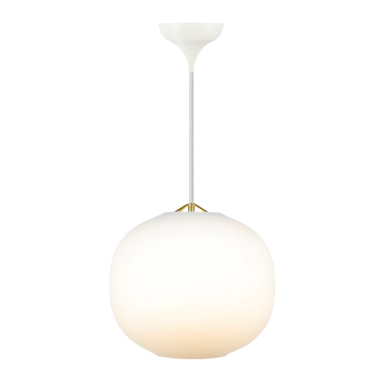 kinkiecik.pl Szklana lampa wisząca Navone 20 - DFTP, mleczny klosz 2220433001